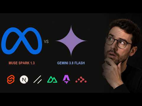 Gemini 3.8 Flash vs Muse Spark 1.3: Five Websites, Same Brief