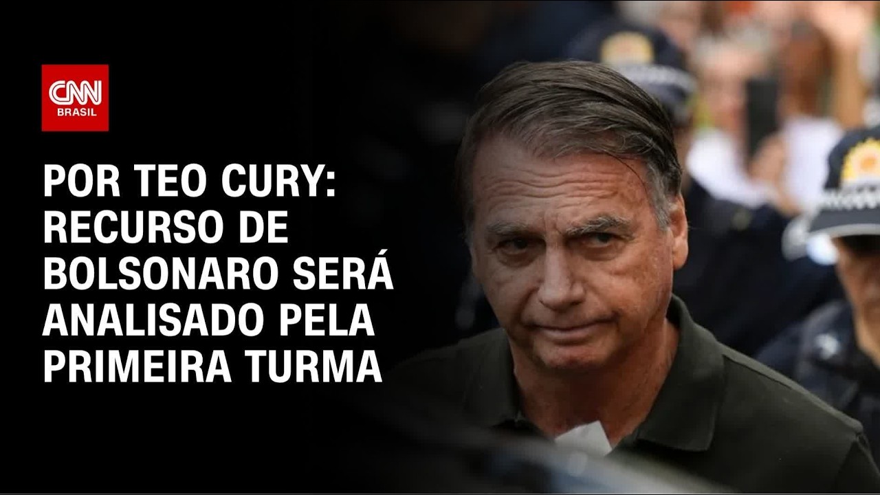 Recurso de Bolsonaro será analisado pela primeira turma do STF | CNN NOVO DIA