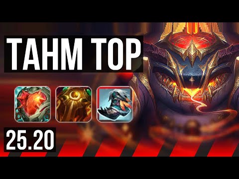 TAHM KENCH vs DR. MUNDO (TOP) | 8/0/12, Legendary | EUW Master | 25.20
