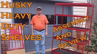 Husky Heavy Duty Shelf Review And Assembly