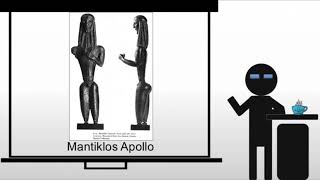 Hero and Centaur and Mantiklos Apollo