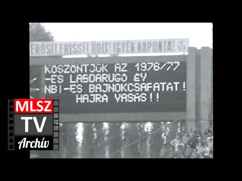 Vasas-ZTE | 3-1 | 1977. 06. 08 | MLSZ TV Archív