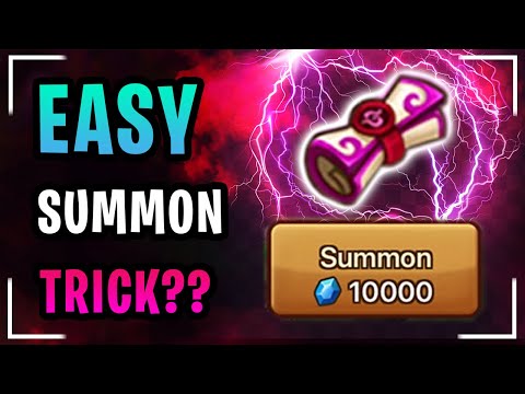 EZ LD LIGHTNING TRICK?? (Summoners War)