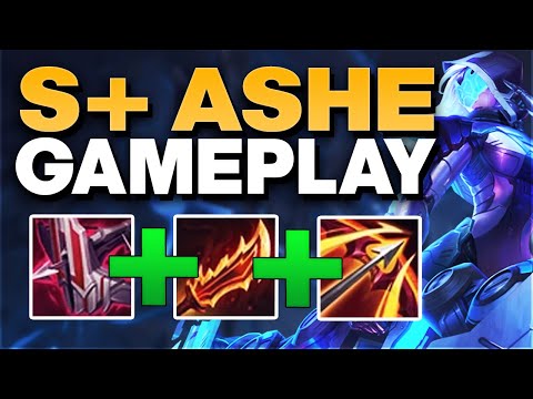 HoB Ashe is still one of the nastiest lane bullies - Ashe ADC Gameplay | Iron to Master #106
