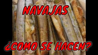 💢💢MARISCO PLANCHA💢💢Navaja rosa💢💢Navaja americana o atlántica💢💢longueirón💢💢Navaja rugosa💢💢