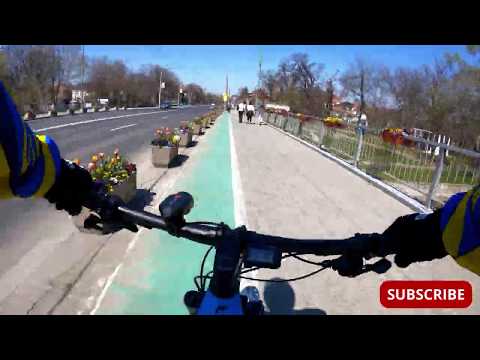 4k  Plimbare bicicleta-Giroc-Timisora-Padure Dumbravita-Centru-Gara de N (Ebike focus)
