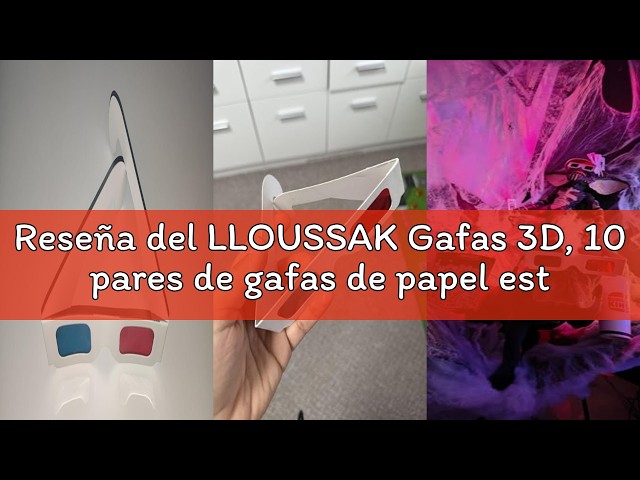 Vídeo relacionado con HOMOCONO 50 Gafas de San Valentín para Niños de Papel Diseño Colorido y Uso Versátil para Mejorar la Experiencia de Cine en Casa