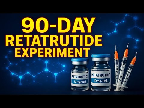 RETATRUTIDE 90 - DAY EXPERIMENT : My Shocking Results & Side Effects