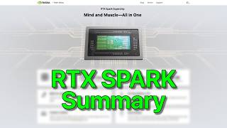 Let's talk about the NVIDIA RTX Spark