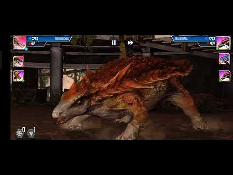 Legendary Indoraptor vs Yudon / Jurassic world the game #1507