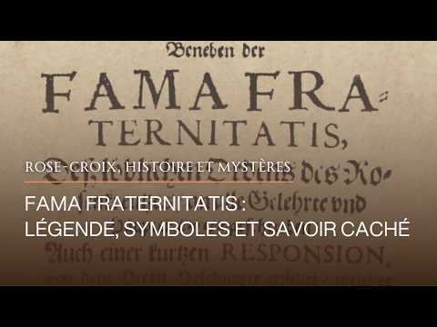 Rose-Croix, Histoire et Mystères | Fama Fraternitatis : légende, symboles et savoir caché