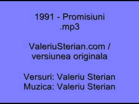 Valeriu Sterian - 1991 - Promisiuni (originala)