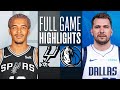 SPURS at MAVERICKS | FULL GAME HIGHLIGHTS | December 23, 2023