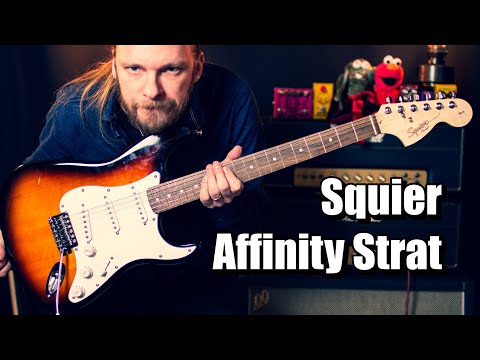 Squier Affinity Stratocaster (Good Affordable Guitar)