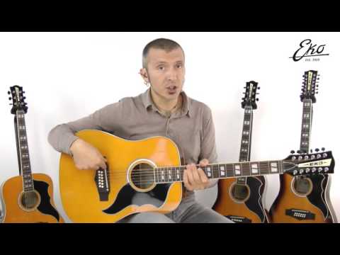 Massimo Varini presenta Eko Guitars - Ranger VR Series