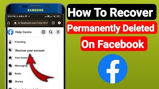 How To Recover Permanently Deleted Facebook Account After 30 Days  |