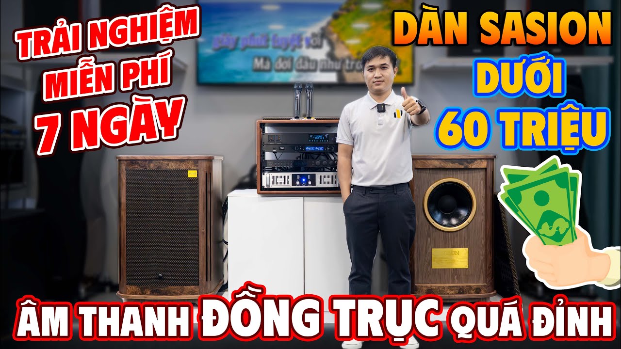 Video sản phẩm Dàn Karaoke Sasion TT424: (Sasion S600, Vatasa T500, Vatasa KX300, Vatasa VA-2800, Vatasa P9 Limited)