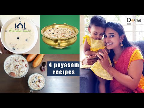 Eid Special Payasam Varieties | Paalada - Semiya Fruit - Aval - Semiya Payasam | EP #158 Video
