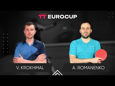 16:20 Vitalii Krokhmal - Andrii Romanenko 04.07.2024 TT Euro.Cup Ukraine Professional. TABLE 3