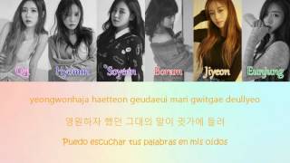 T-ARA (티아라) - Prism (오늘까지만 아파할 거야) [Sub Español | Hangul | Roma | Color Coded]