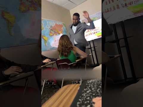 Teacher HITS a student! 😨 #shorts