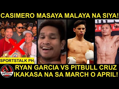 Casimero TULUYAN ng Umalis sa MP Promotions! | Ryan Garcia vs Pitbull Cruz INA-AYOS NA!