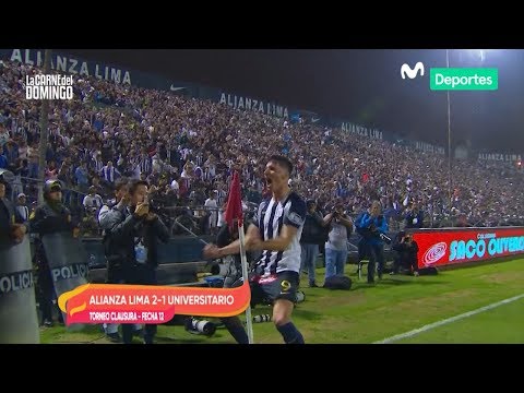 La Carne del Domingo: Alianza Lima venció 2-1 a Universitario en el Clásico del Fútbol Peruano