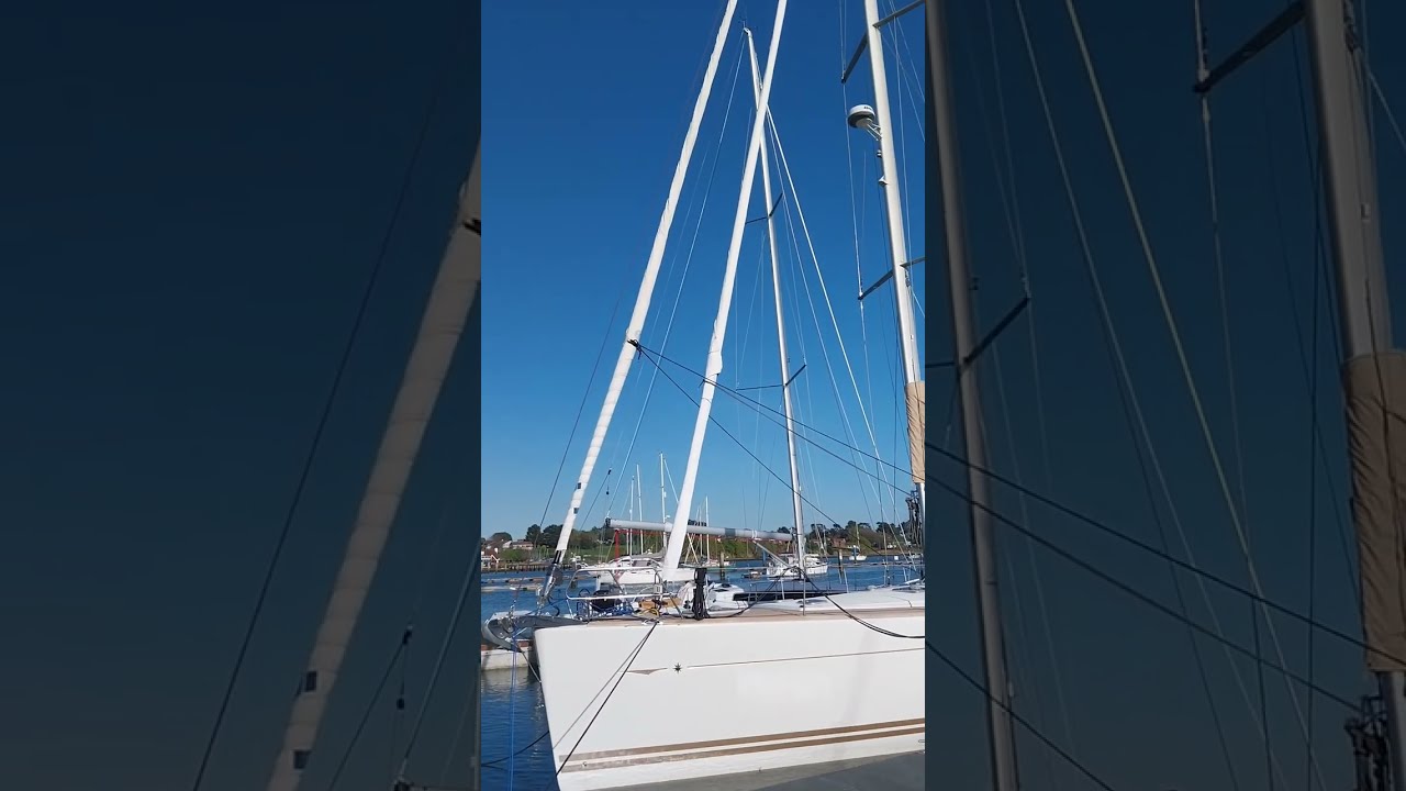 Jeanneau 57 - Getting ready to sail this beautiful yacht on delivery from Hamble to Corfu