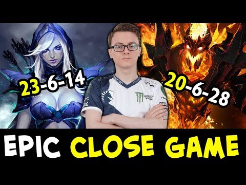 Insane close game — Miracle Drow vs Russian star GGwpLanaya