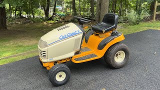 Cub Cadet Crash (Pt 1) - Tractor and Tree Damaged
