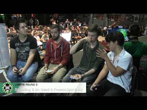 DGW - Dr. Dead + Däumling Vs. FrozenLight + Icy - Losers Round 3 - Melee Doubles