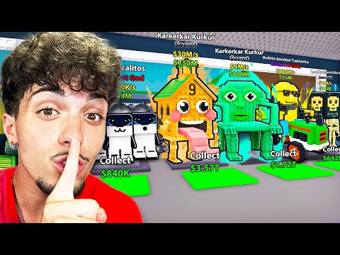 HO RUBATO TUTTI I NUOVI BRAINROT SECRET RARISSIMI su ROBLOX STEAL A BRAINROT!