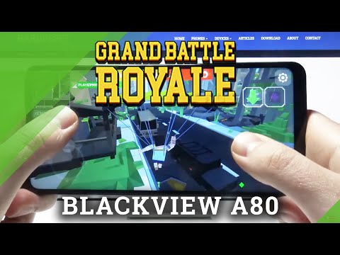 Grand Battle Royale Gameplay on BLACKVIEW A80 - Device Test