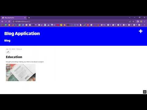 Blog Application in Django Python