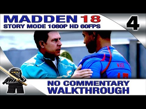 MADDEN 18 LONGSHOT Gameplay Walkthrough Part 4 Story Mode - No Commentary