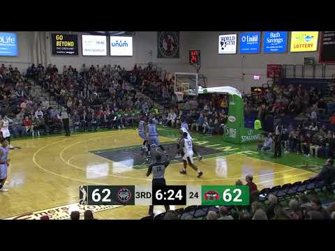 Josh Adams with 23 Points vs. Maine Red Claws