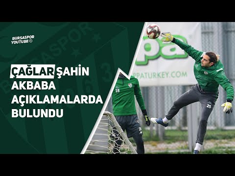 Çağlar Şahin Akbaba "Taraftarlarımızı Mutlu Edecek Sonuçları Almak İstiyoruz"