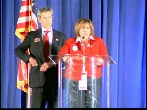 2008 Utah Democratic Convention- Patrice Arent (Part 1 of 2)