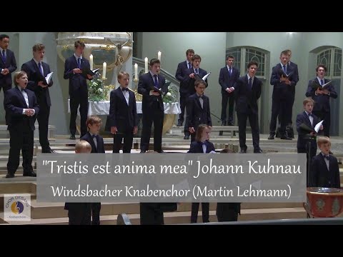 "Tristis est anima mea" Johann Kuhnau | Windsbacher Knabenchor (Martin Lehmann)