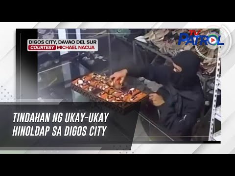 Tindahan ng ukay-ukay hinoldap sa Digos City TV Patrol