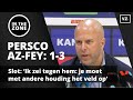 Slot: ‘Ik zei tegen hem: je moet met andere houding het veld op’