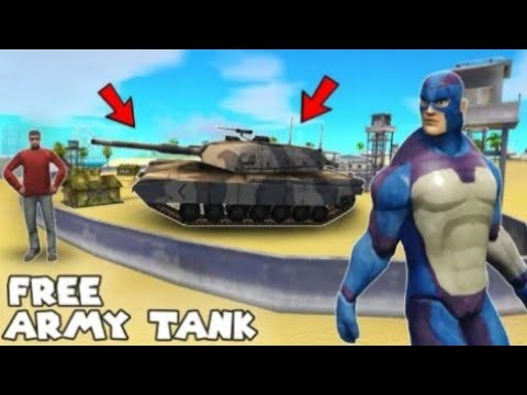 Rope hero Tank Attack|| Tank vs Helicopter🚁|| Rope hero vice town||         #tankmadnessmission