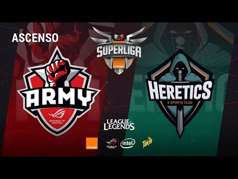 ASCENSO LOL Asus Rog Army vs Team Heretics - Mapa 3 - ASCENSOLOL