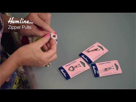 Part of a video titled Zip Pulls by Hemline - YouTube