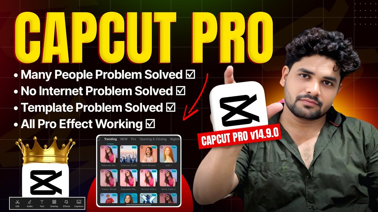 CapCut Pro Latest Version | CapCut Pro No Internet Problem Fixed | All Problem Solved | No Watermark