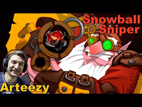 Arteezy - Sniper - Unstoppable snowball of domination