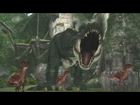 Tomb Raider: Anniversary - T-Rex Boss Fight