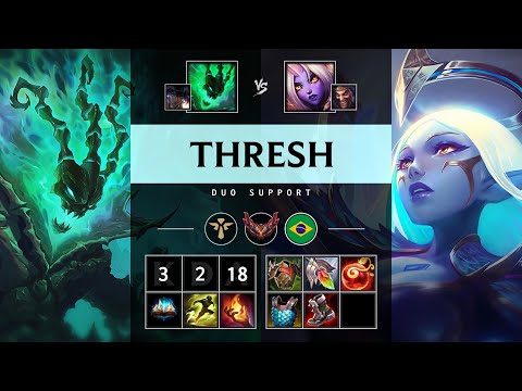 Thresh Support vs Soraka - BR Grandmaster Patch 25.18