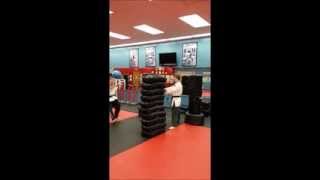 Keith Olson Ninja Rolls over 10 Targets