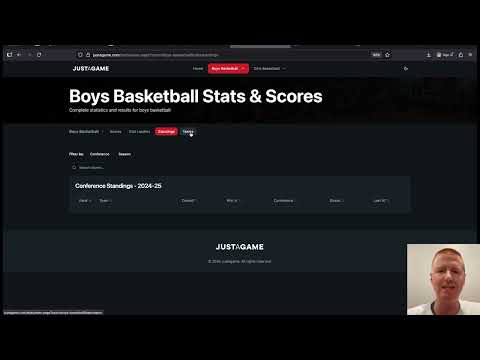 Justagame Scores and Stats